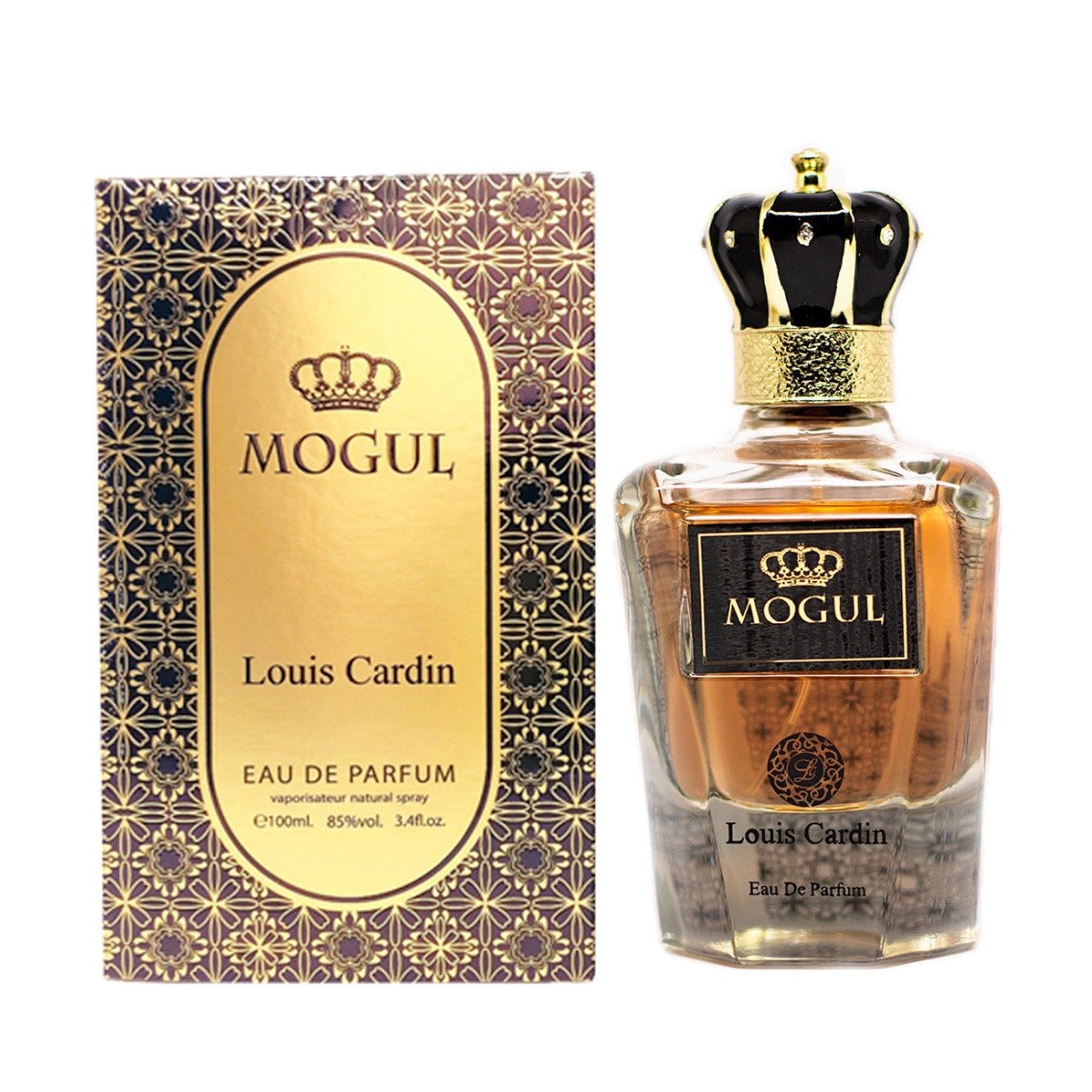 Louis Cardin Mogul Perfume - Alhaamain Oud Scent - Arabic Perfume for Men and Women