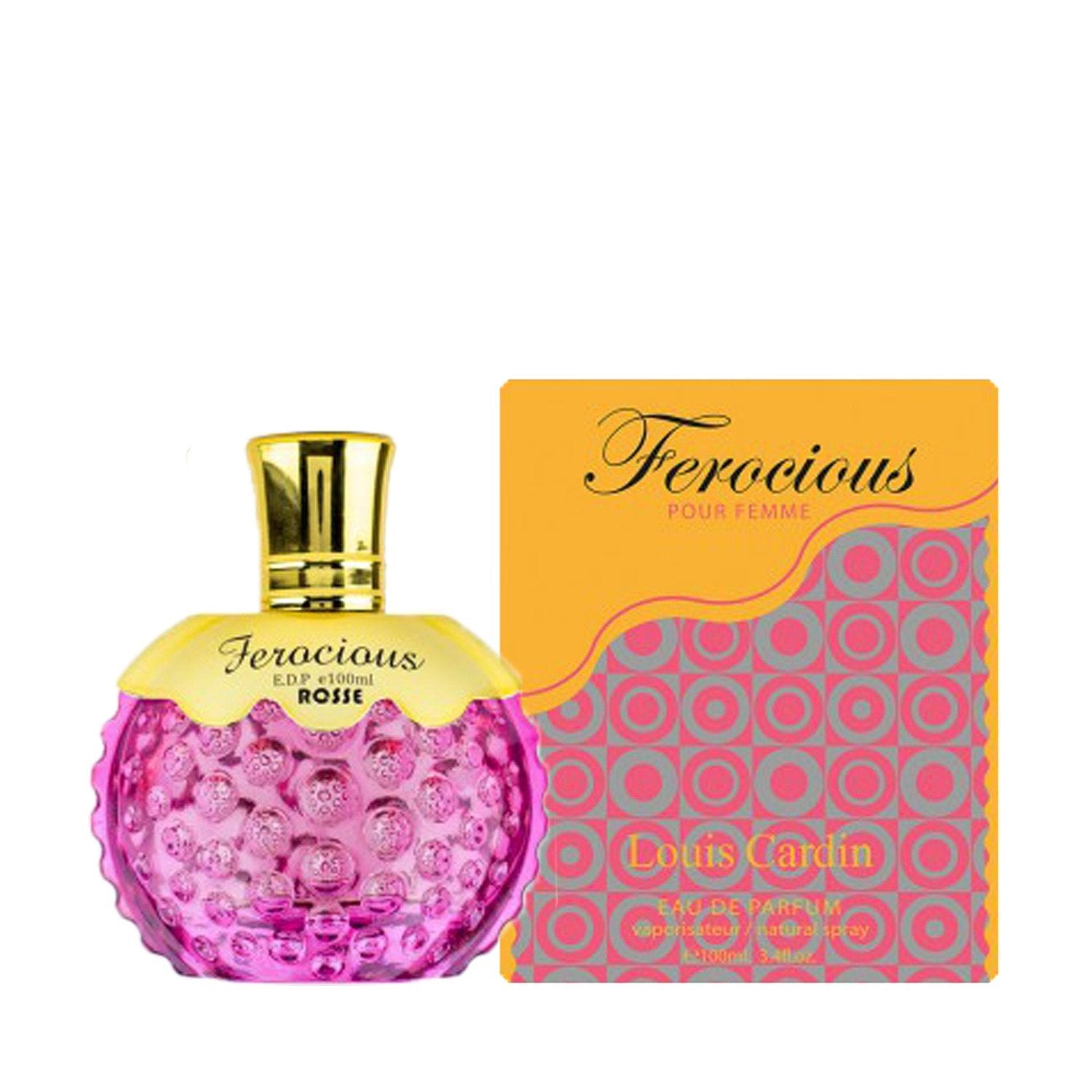 Louis Cardin Ferocious Rose - Best men and women pefume cologne scent oud collection