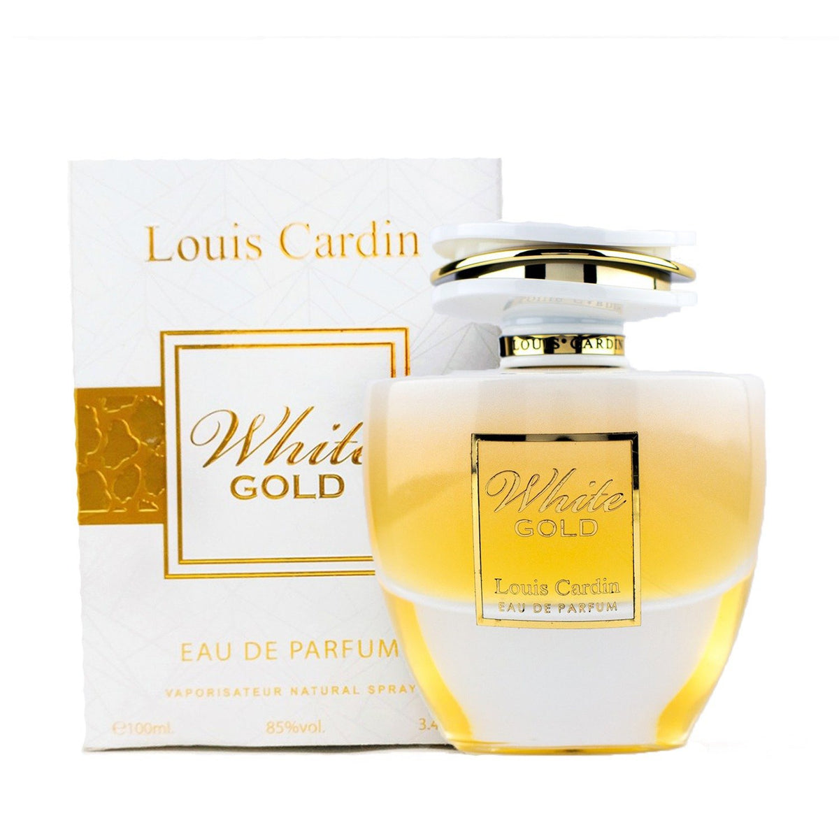 Louis Cardin White Gold - Best Men and Women Perfume Cologne Oud Scent