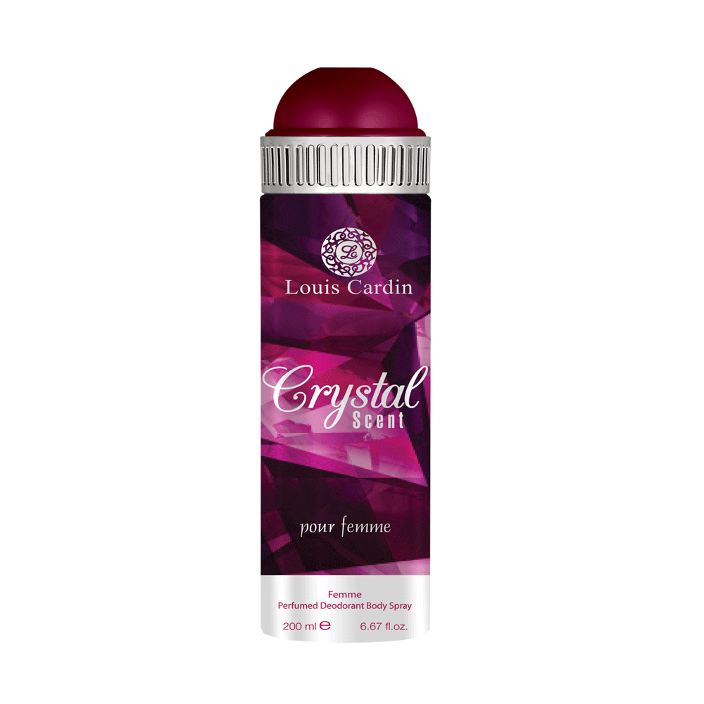 Louis Cardin Crystal Scent Deo Spray for Women